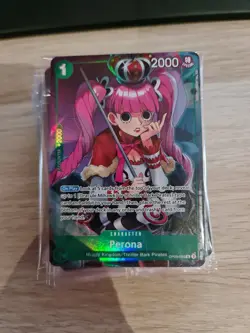 Perona OP09-034 Illustration Box 4 Promo One Piece Card Game Sealed - Image 1