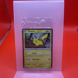 Pikachu - (Holiday Calendar) 025/165 Miscellaneous Cards & Products Holo - Image 1