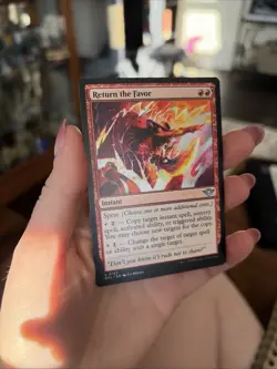 Magic The Gathering Card Return The Favor Instant U 0142 OTJ NM - Image 2