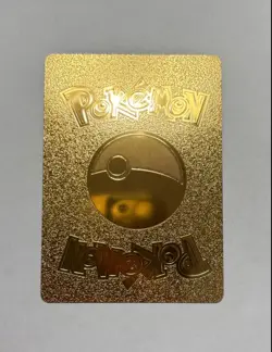 Evil Mewtwo EX Gold Foil Fan Art Display Card Mind Control Card NM/M - Image 2