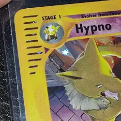 2002 POKEMON CARD HYPNO H12/H32 AQUAPOLIS E READER SERIES HOLO RARE MP/LP - Image 5