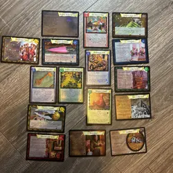 Harry Potter TCG Rare Holo Foil Lot! 16 Cards Total - All Foil!! - Image 1