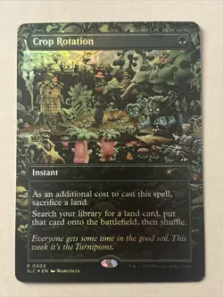MTG Crop Rotation (Foil) Secret Lair Countdown Kit 0003 NM - Image 1