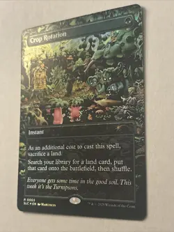 MTG Crop Rotation (Foil) Secret Lair Countdown Kit 0003 NM - Image 2