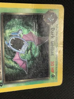 POKEMON CARD HOLO UNLIMITED DARK GOLBAT 7/82 TEAM ROCKET WOTC HP/DMG - Image 2