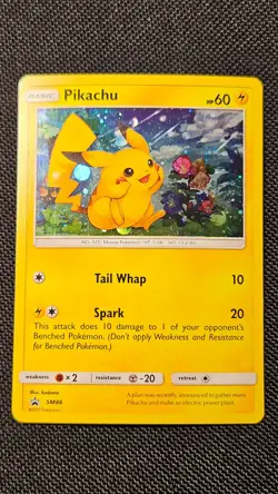 Pikachu - (General Mills Promo) SM86 Miscellaneous Cards & Products Holo - NM - Image 2