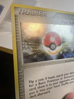 LP Poke Ball Reverse Holo Unseen Forces AUTHENTIC Pokemon Card - Image 2