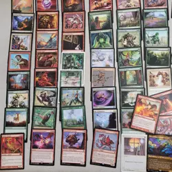 Whole COMMANDER Magic Deck - Heaven to Earth Games = Mythic Rith DRAGON's DRAKES - Image 3