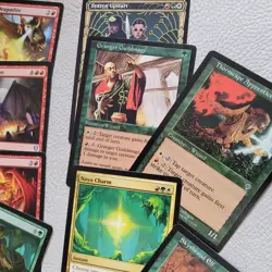 Whole COMMANDER Magic Deck - Heaven to Earth Games = Mythic Rith DRAGON's DRAKES - Image 4
