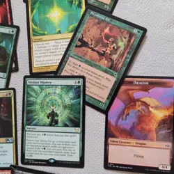 Whole COMMANDER Magic Deck - Heaven to Earth Games = Mythic Rith DRAGON's DRAKES - Image 5