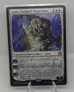 MTG - Ajani, Outland Chaperone - Lorwyn Eclipsed NM/M Condition - Image 1