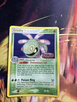 Cradily Power Keepers Holo Rare Stamped Pokemon Trading Card 7/108 - Image 1