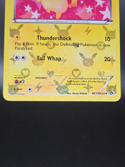 Pikachu RC7/RC25 Legendary Treasures: Radiant Collection Holo Pokemon NM- - Image 4