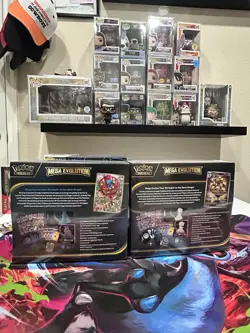 Lot of (2) Pokemon Center Exclusive Mega Evolution Gardevoir & Lucario PC ETB - Image 3
