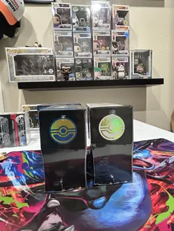 Lot of (2) Pokemon Center Exclusive Mega Evolution Gardevoir & Lucario PC ETB - Image 4