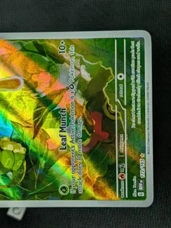 Caterpie 172/165 - Scarlet Violet 151 Illustration Rare English Pokemon NM - Image 5