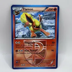 Pokemon TCG Flareon Plasma Freeze 12/116 Regular Uncommon MP - Image 1