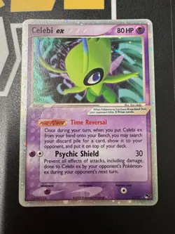 Pokemon Celebi EX Pop Series 2 Ultra Rare Holo Card - Image 1