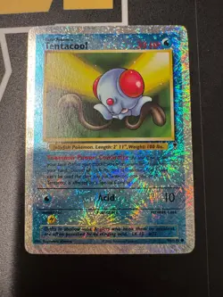 Pokemon Tentacool Legendary Collection Reverse Ultra Rare Holo Card - Image 1