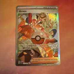 Arven 235/091 SV: Paldean Fates Holo NM Pokemon TCG - Image 1