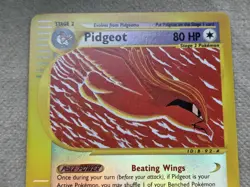 Pokemon Base Set Expedition # 59/165 Reverse Holo Pidgeot Hasn't Been Played - Image 2