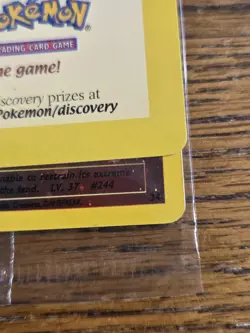 Pokemon Wotc Black Star Promo #34 Sealed ENTEI + open #34Entei,not played*Swirl* - Image 2