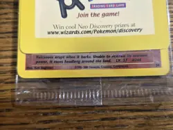 Pokemon Wotc Black Star Promo #34 Sealed ENTEI + open #34Entei,not played*Swirl* - Image 3