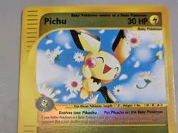 Pokemon Base Set Expedition # 22/165 Reverse Holo PICHU.....Hasnt Been Played - Image 3