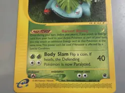 Pokemon Base Set Expedition #68/165 non-holo VENASAUR ***no play*** - Image 3