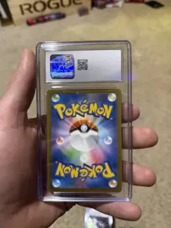 Pokemon Card JPN Wimpod Holo Art Rare CGC 10 Gem, Ancient Roar 069/066, 2023 - Image 2