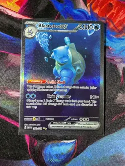 Blastoise ex Scarlet & Violet-151 200/165 SIR Pokemon TCG NM- - Image 1