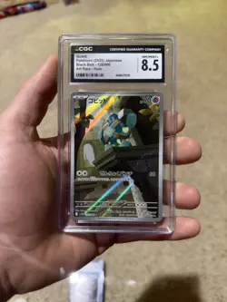 Pokemon TCG Golett 122/086 Illustration Rare Holo Black Bolt SV - Image 1