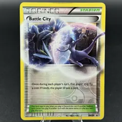 Battle City BW39 Black & White Promo Reverse Holo LP Pokemon - Image 1