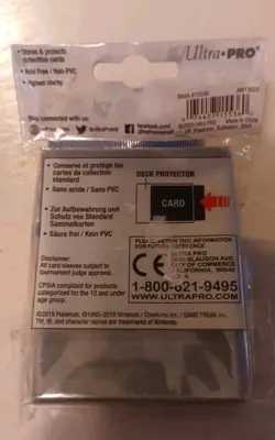 Bulbasaur 2020 POKEMON ULTRA PRO DECK PROTECTOR SLEEVES 65ct 15536 New - Image 2