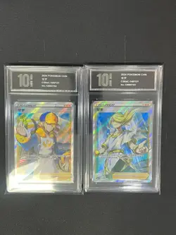 Pokemon 2pcs chinese cards Lacey CS6AC-149 148/131 Grade10 - Image 1