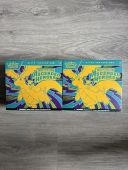2x Pokemon Ascended Heroes Elite Trainer Box ETB New Sealed - Image 1