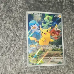 Pokemon Pikachu 027 Sv: Scarlet & Violet Promo Holo 60 HP Adventuring. Sealed - Image 2