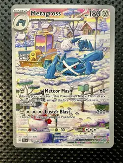 Metagross 178/162 SV05: Temporal Forces Holo Pokemon TCG - Image 1