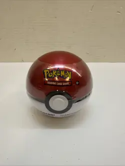 Pokemon TCG Pokeball Tin 3 Booster Pack + Coin Luxury Ball Brand New SEALED 820650809767 - Image 1