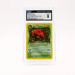 Dark Vileplume - 13/82 CGC 8 Team Rocket 1st Edition Holo Rare Pokemon - NM/MINT - Image 1
