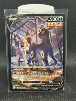 Pokemon Umbreon V Swsh09 Brilliant Stars TG22/30 Ultra Rare Full Art Holo - Image 1