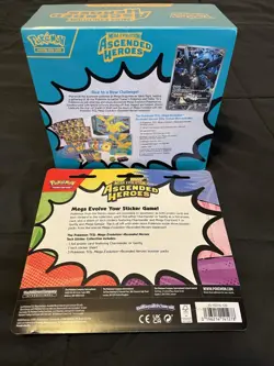 Pokemon Ascended Heroes Bundle ETB + Tech sticker Collection ((Gastly)) + SEALED - Image 2