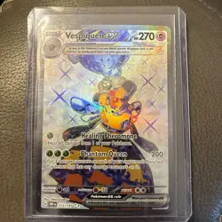 Pokemon TCG Vespiquen EX 212/197 SV Obsidian Flames Ultra Rare Full Art Holo NM - Image 1