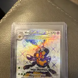 Pokemon TCG Vespiquen EX 212/197 SV Obsidian Flames Ultra Rare Full Art Holo NM - Image 2