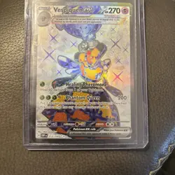 Pokemon TCG Vespiquen EX 212/197 SV Obsidian Flames Ultra Rare Full Art Holo NM - Image 3