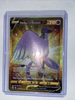 Pokemon TCG: Galarian Articuno V 181/172 Gold Secret Brilliant Stars Full Art - Image 1
