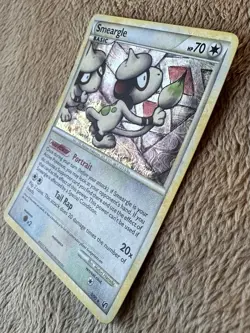 2010 Pokemon TCG HeartGold SoulSilver Undaunted Smeargle Holo Rare 8/90 LP - Image 2
