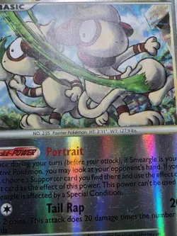 HP Pokemon Smeargle Holo Rare Call of Legends 21/95 - Image 5