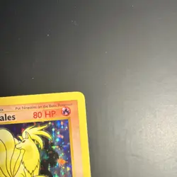 Pokemon TCG Ninetales 12/102 Base Set (Shadowless) 1st Edition Holo 1999 - Image 4