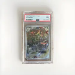 Pokemon SV01 Illustration Rare Scovillain 202/198 Holo PSA 9 Scarlet & Violet - Image 1